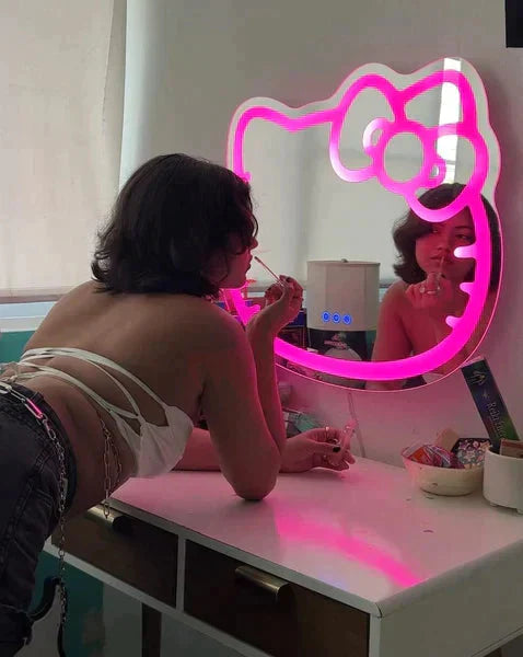 Hello Kitty table mirror